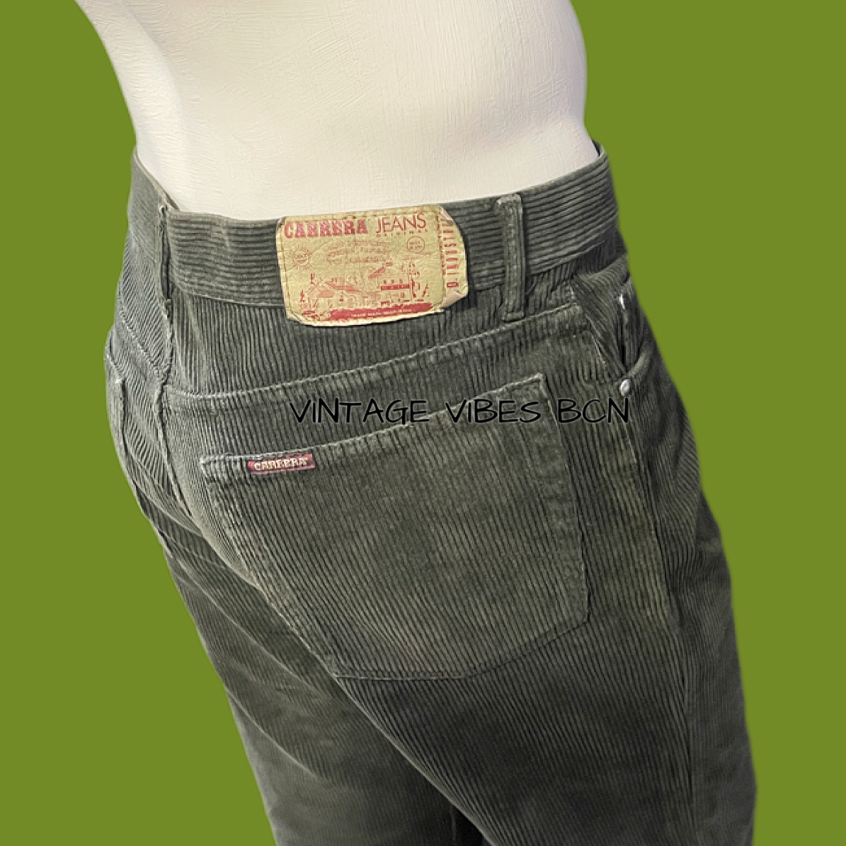 Pantalón vintage pana CARRERA