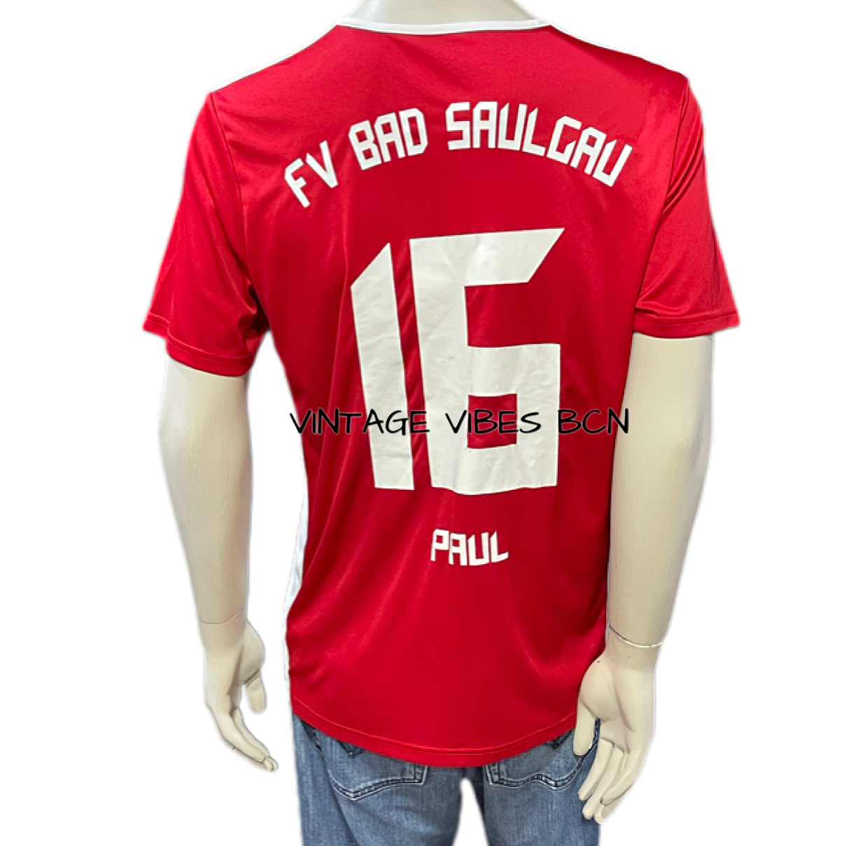 Camiseta vintage ADIDAS FV BAD SAULGAU