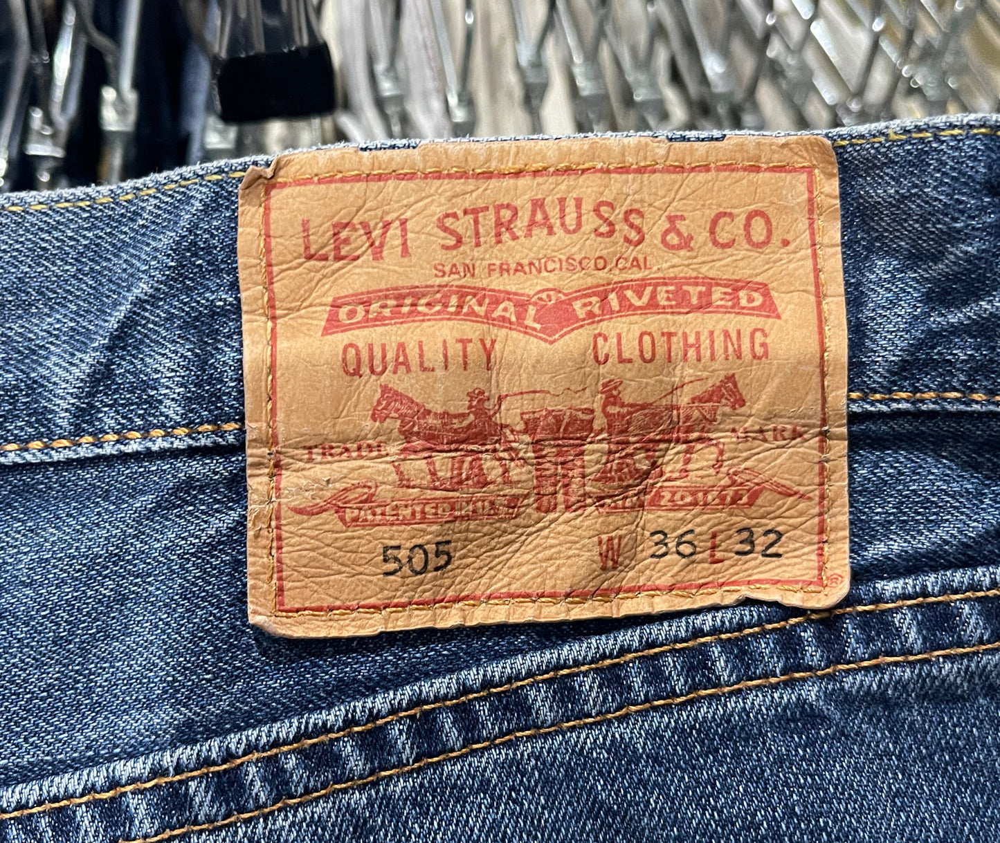 Bermudas vintage LEVI’S 505