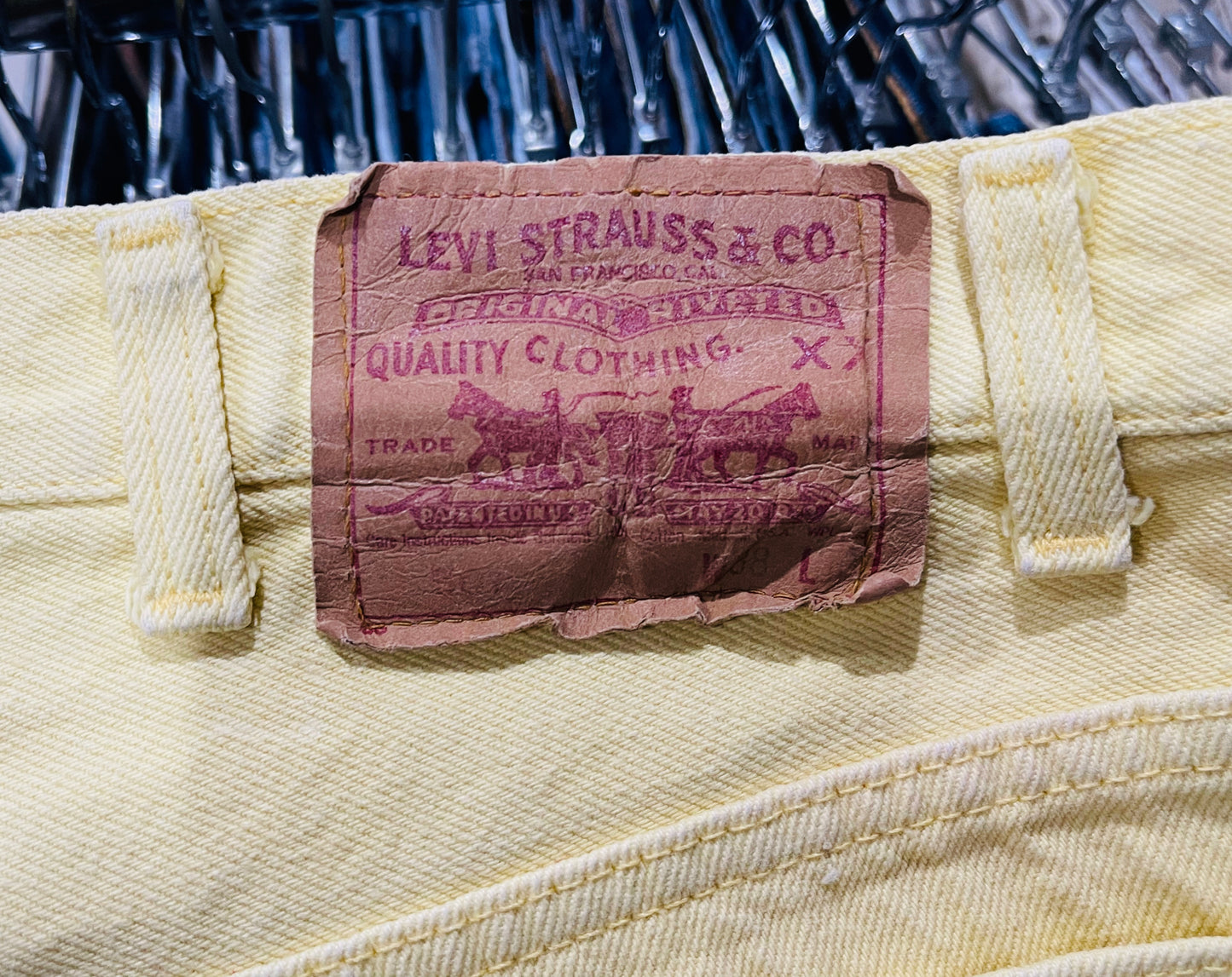 Bermudas vintage LEVI’S 501