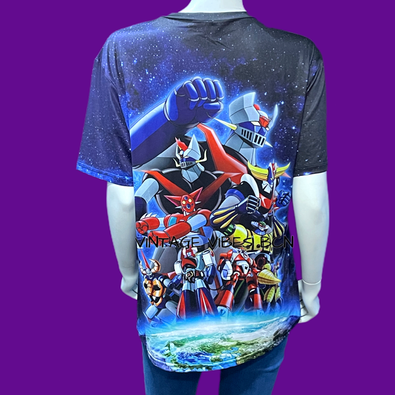 Camiseta vintage MAZINGER Z