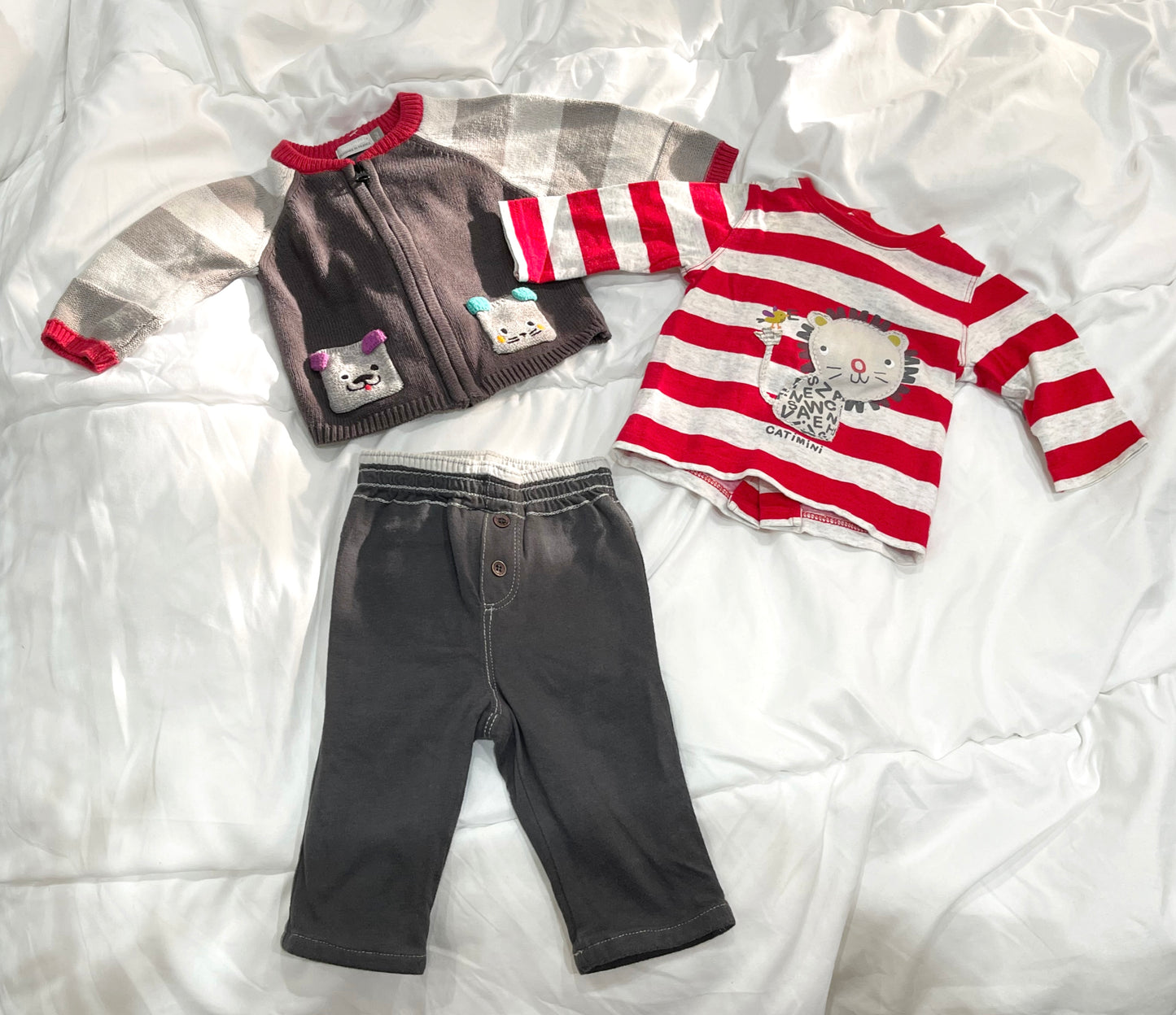 Conjunto de 3 piezas CATIMINI ¡A estrenar!