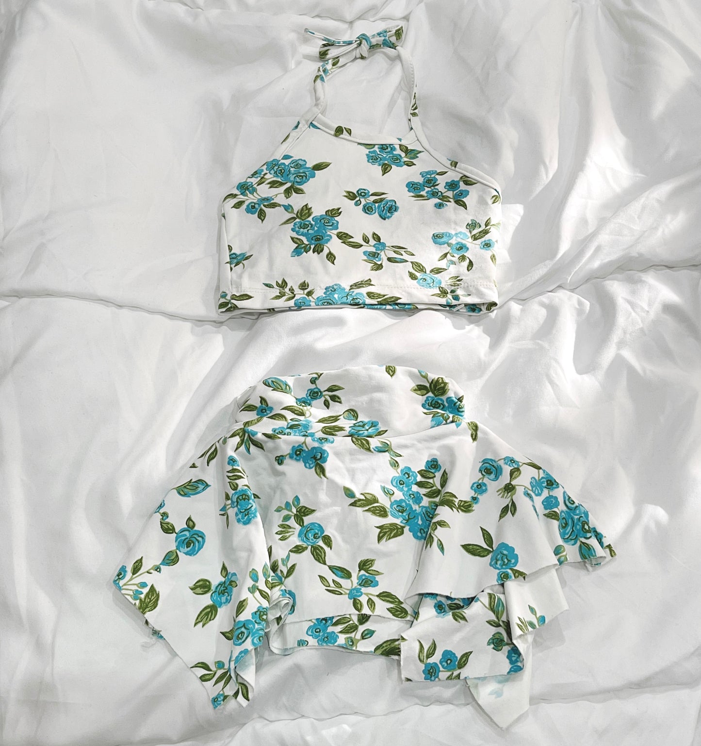 Conjunto de 2 piezas Top+Falda