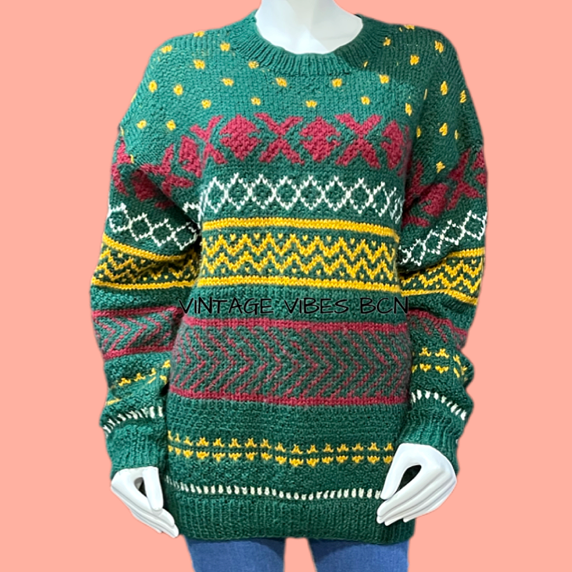 Jersey de lana vintage