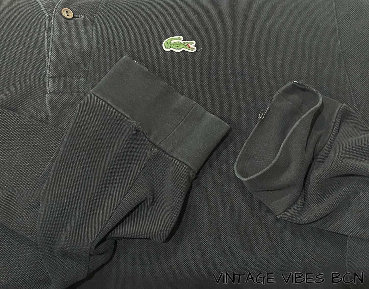 Polo básico LACOSTE negro
