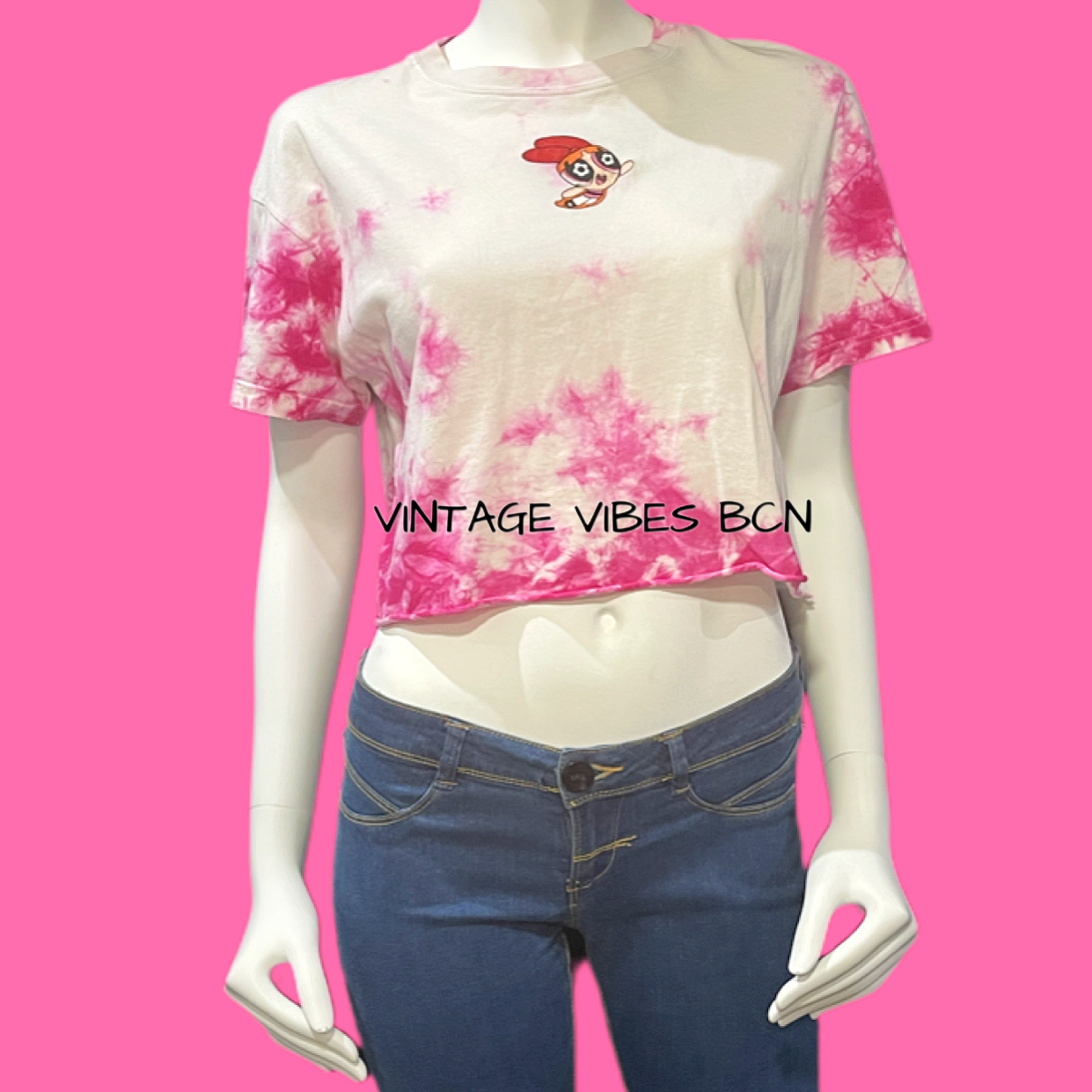 Camiseta cropped LAS SUPERNENAS