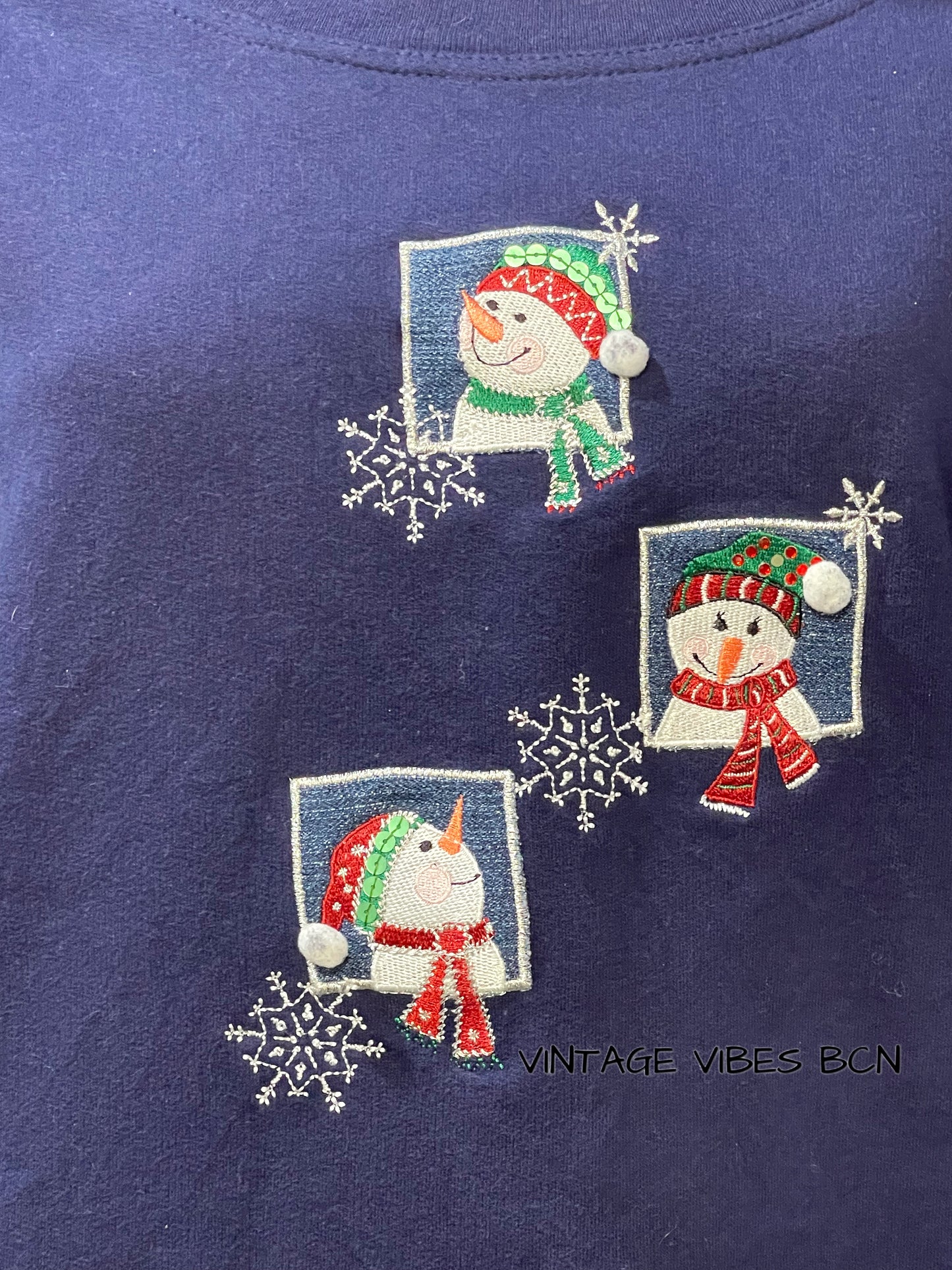 Sudadera vintage Navidad