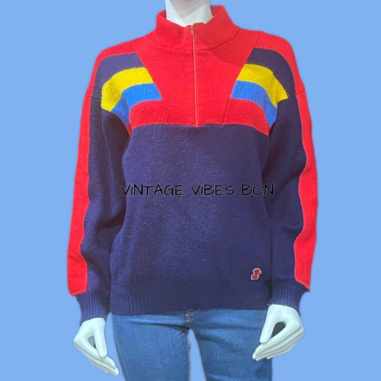 Jersey Ski vintage/retro 70’s-80’s FUSALP MONTANT