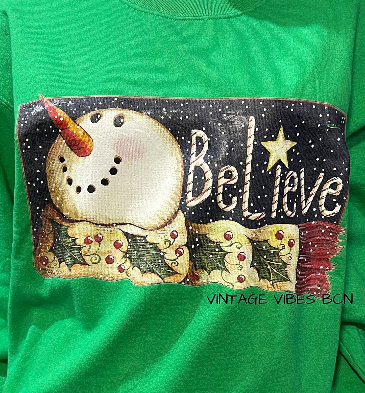 Sudadera vintage Navidad