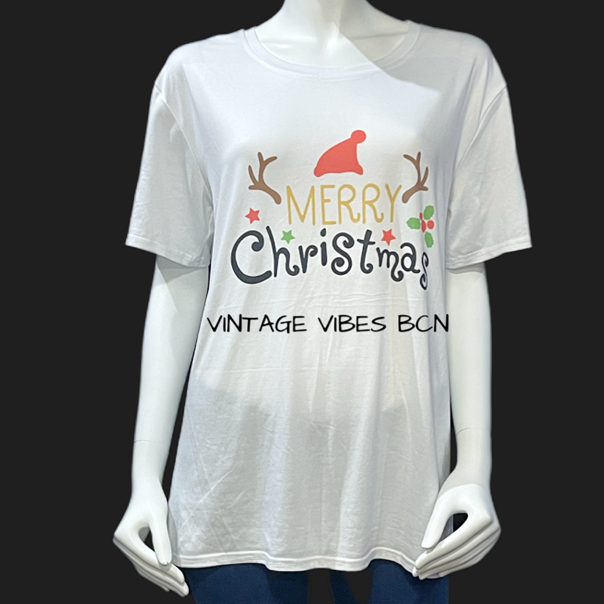 Camiseta Navidad MERRY CHRISTMAS