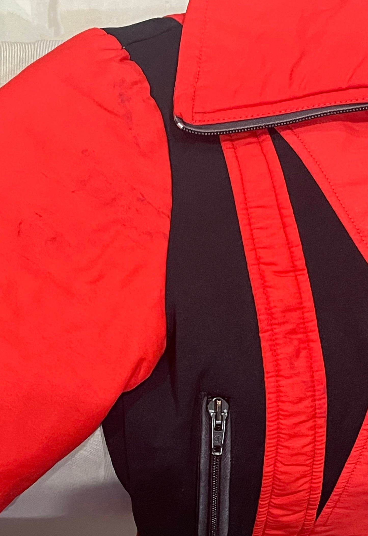 Chaqueta vintage acolchada