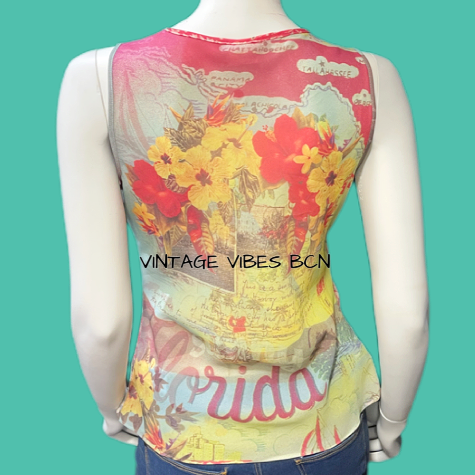 Camisa tirantes vintage AMOUR