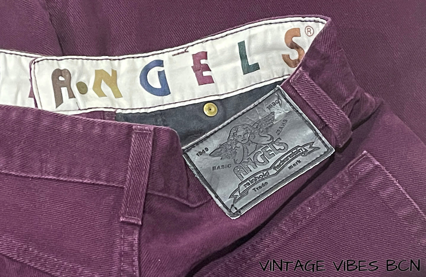 Pantalón vintage tiro alto ANGELS