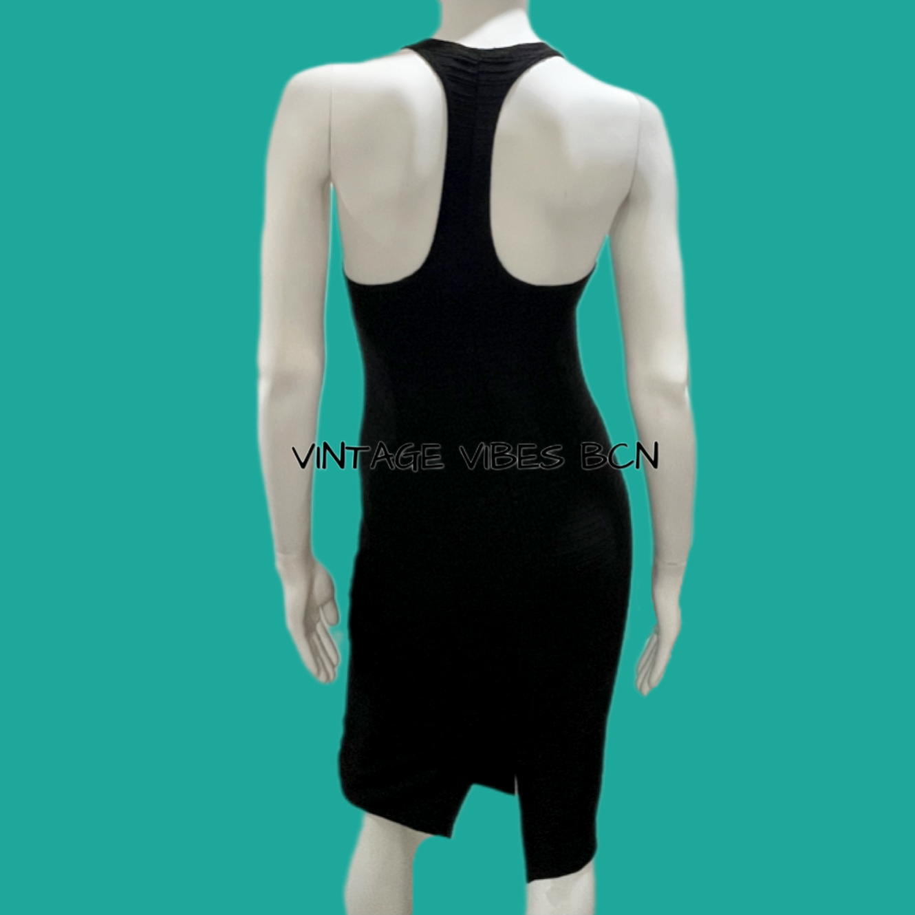 Vestido largo de tubo ZARA