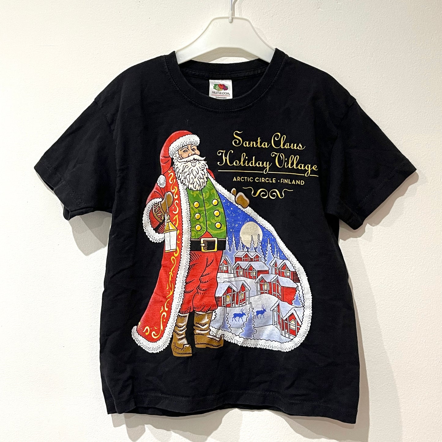 Camiseta Navidad SANTA CLAUS HOLIDAY VILLAGE