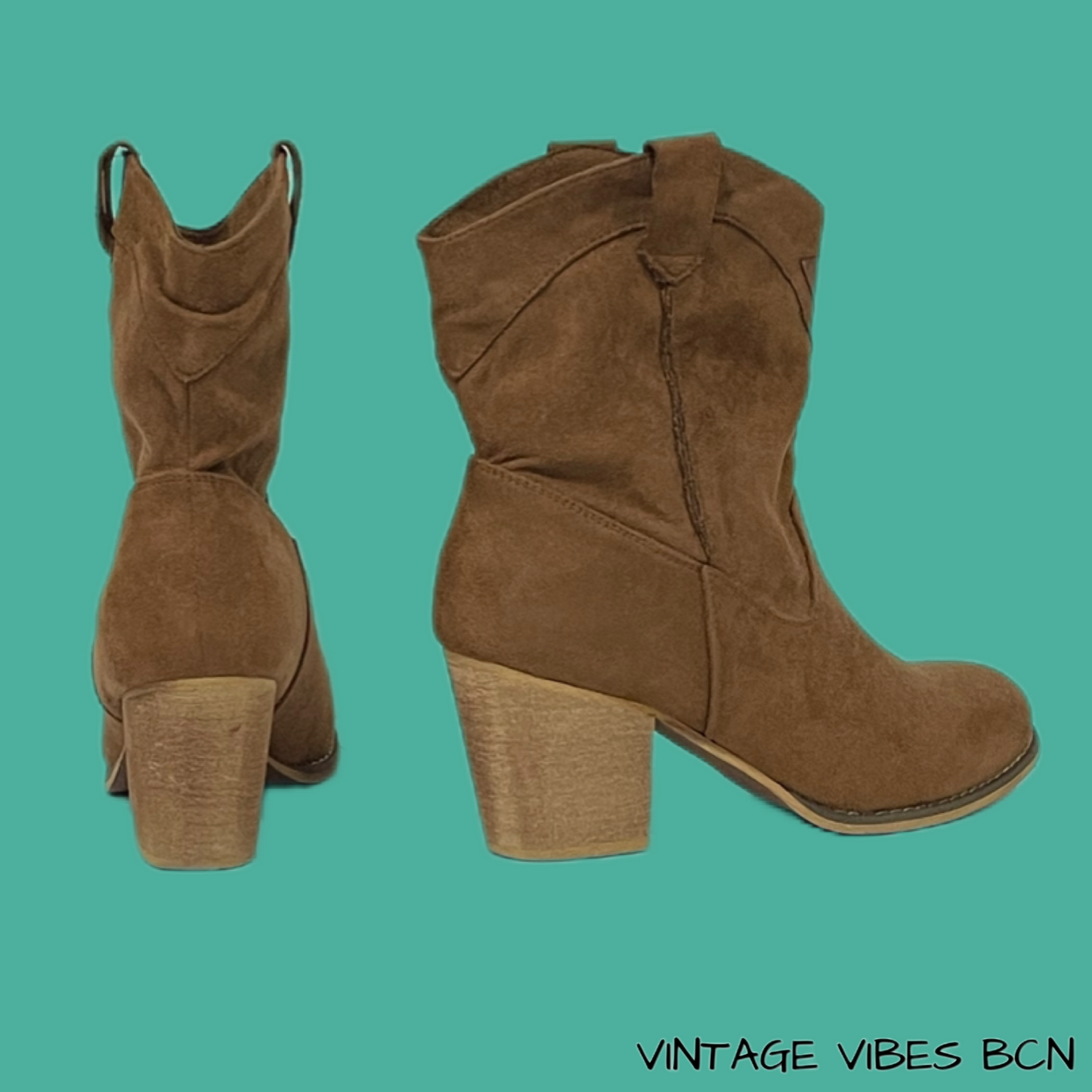 Botines Cowboy de tacón ¡A estrenar!