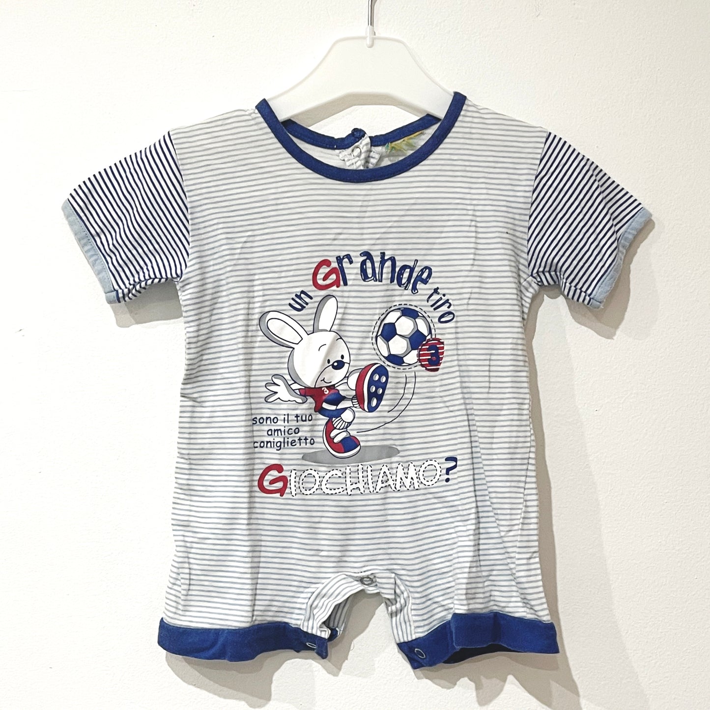 Body rayas estampado