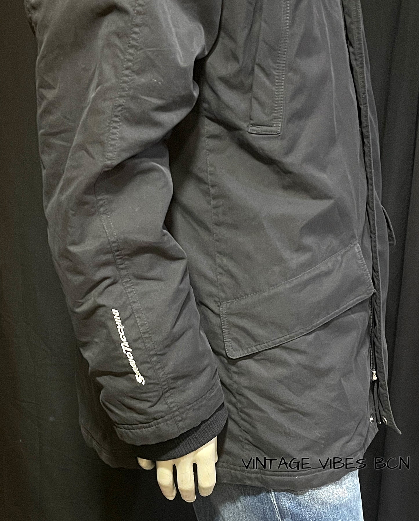 Parka vintage con forro polar y acolchada SERGIO TACCHINI