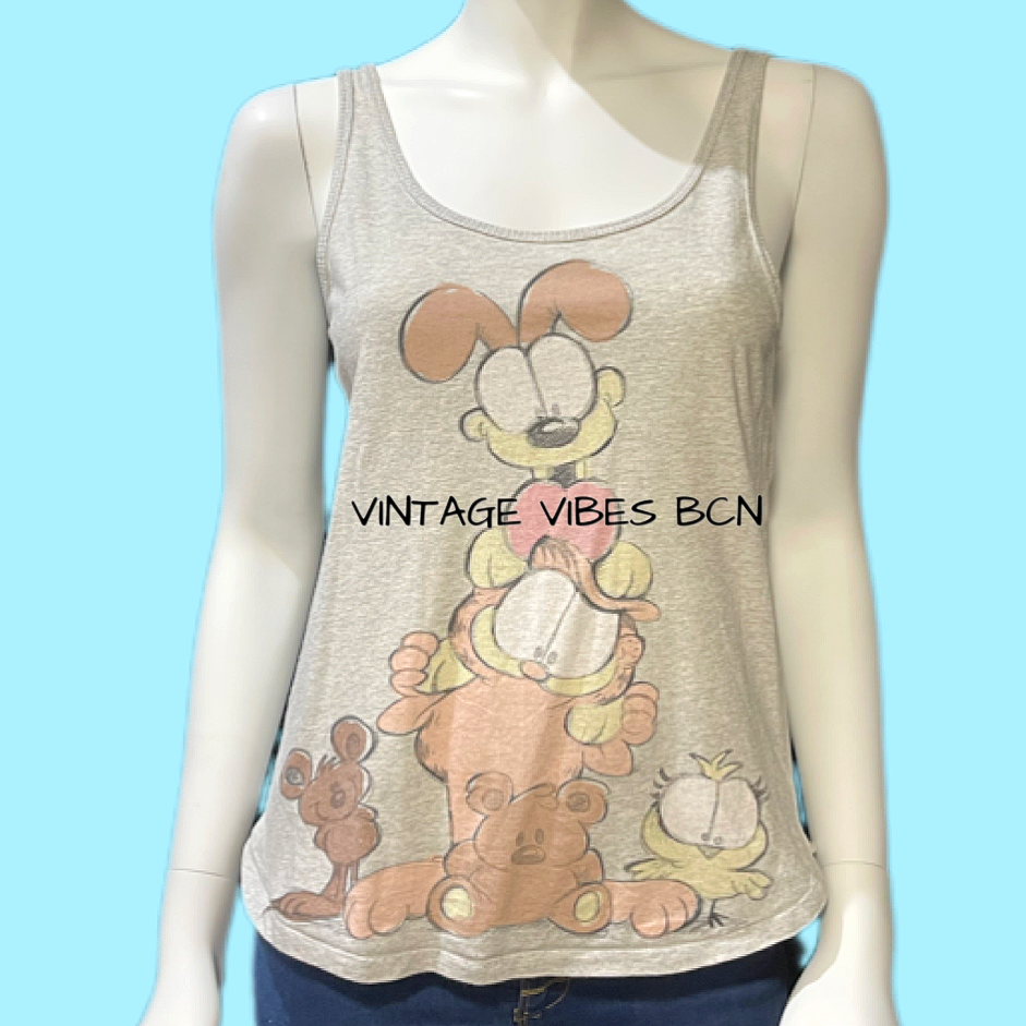 Camiseta tirantes vintage GARFIELD