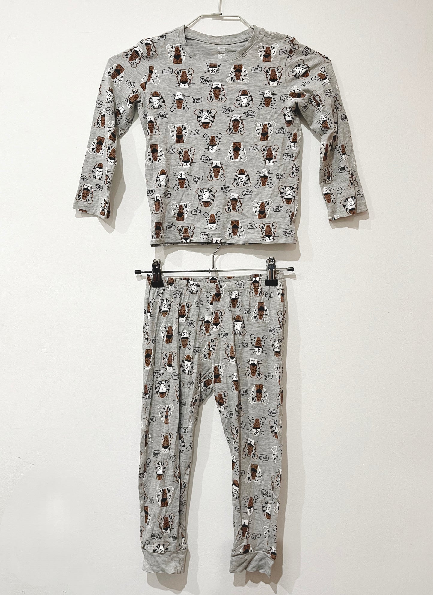 Pijama de 2 piezas Tigres