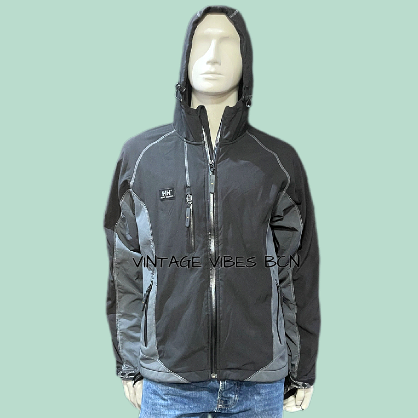 Chaqueta vintage con forro polar HELLY HANSEN