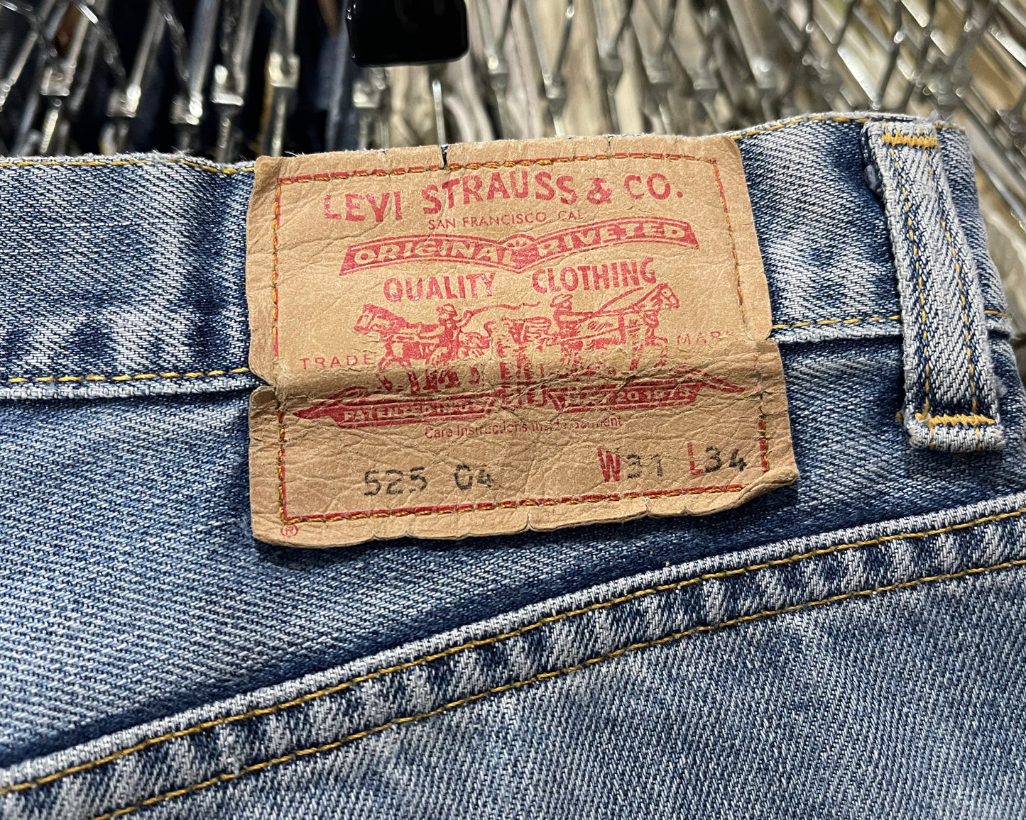 Bermudas vintage LEVI’S 525
