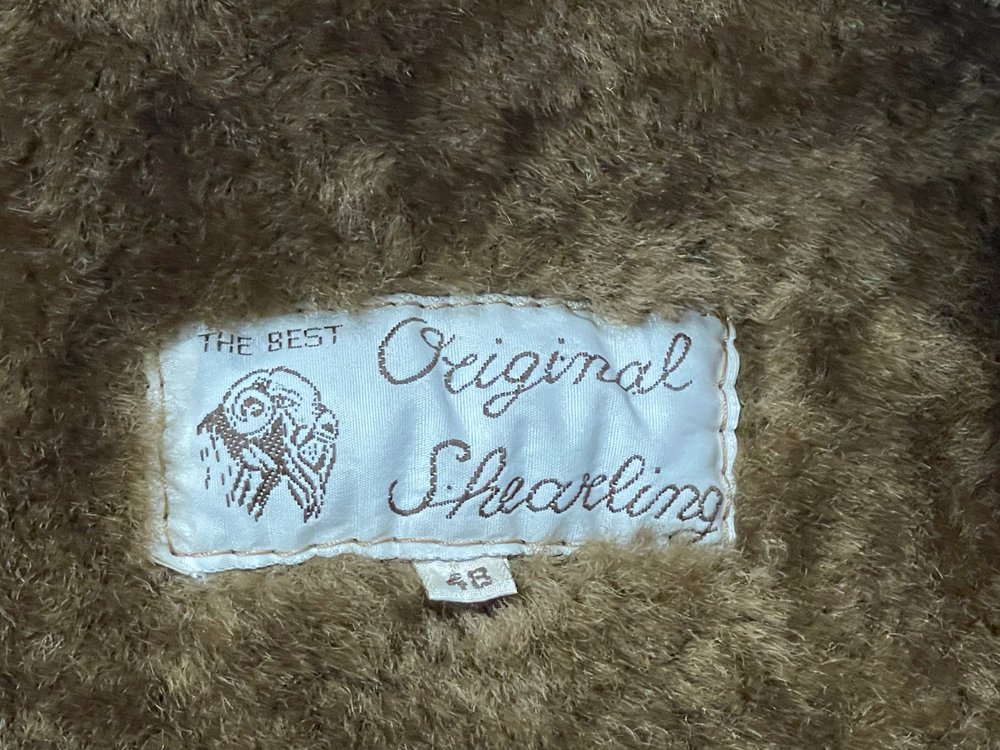 Abrigo de piel vintage THE BEST ORIGINAL SHEARLING