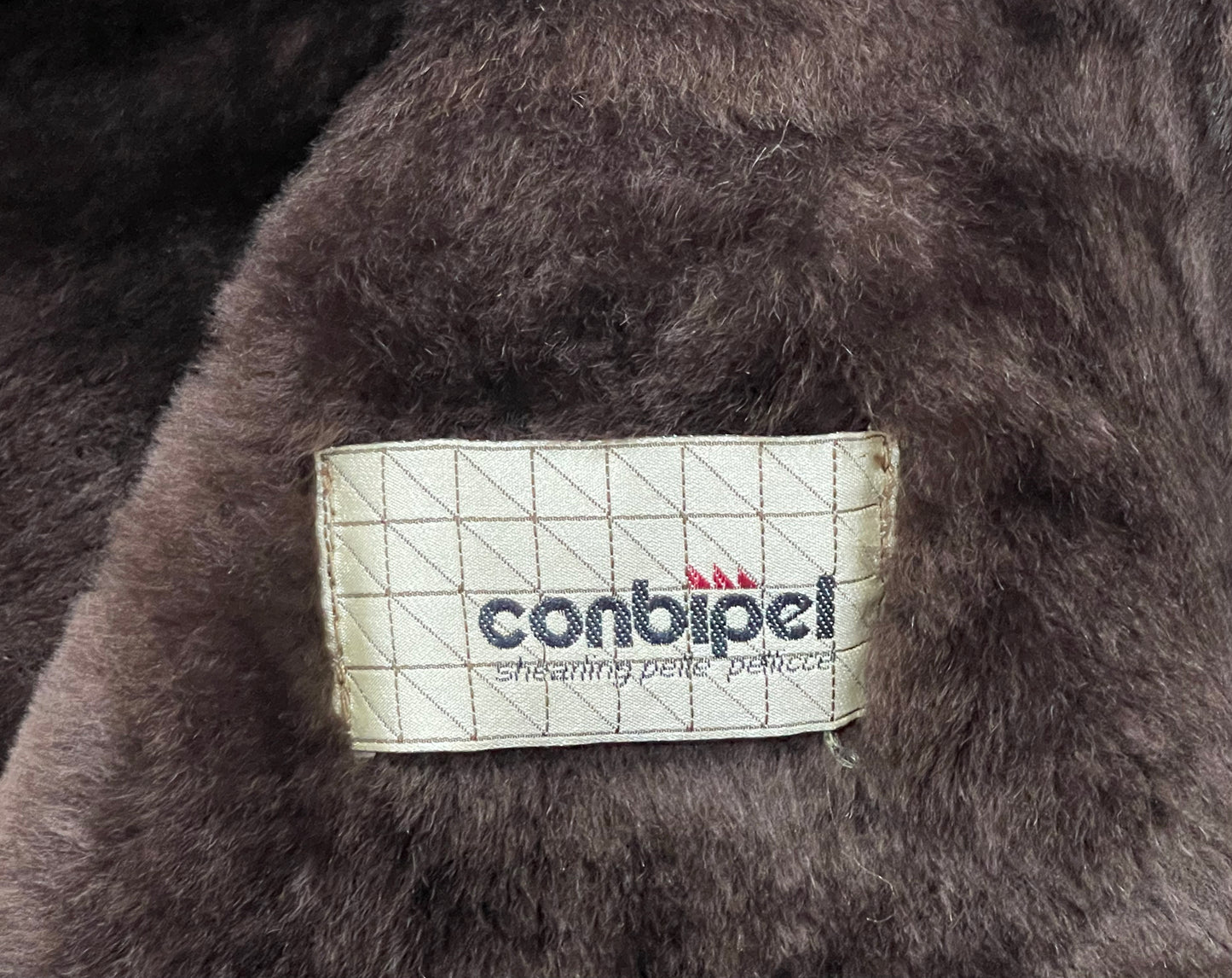 Abrigo de piel vintage CONBIPEL