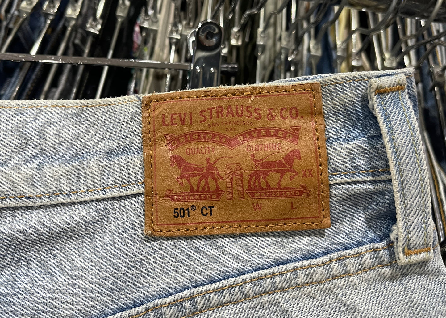Shorts vintage LEVI’S 501