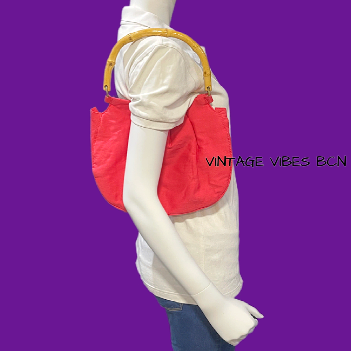 Bolso asa de bambú ¡A estrenar!