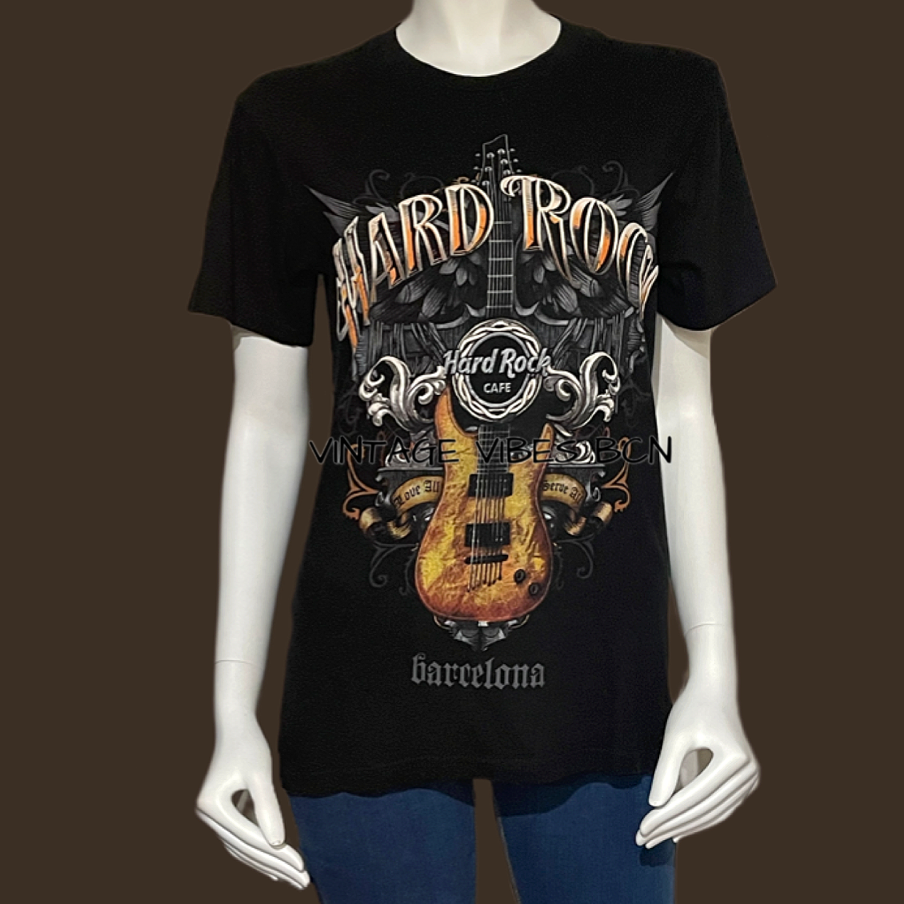 Camiseta vintage HARD ROCK CAFE BARCELONA