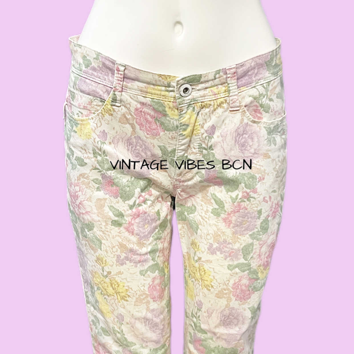 Pantalón vintage pitillo elástico MAC