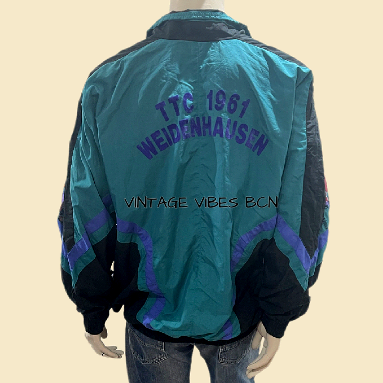 Crazy jacket vintage DONIC TTC 1961 WEIDENHAUSEN