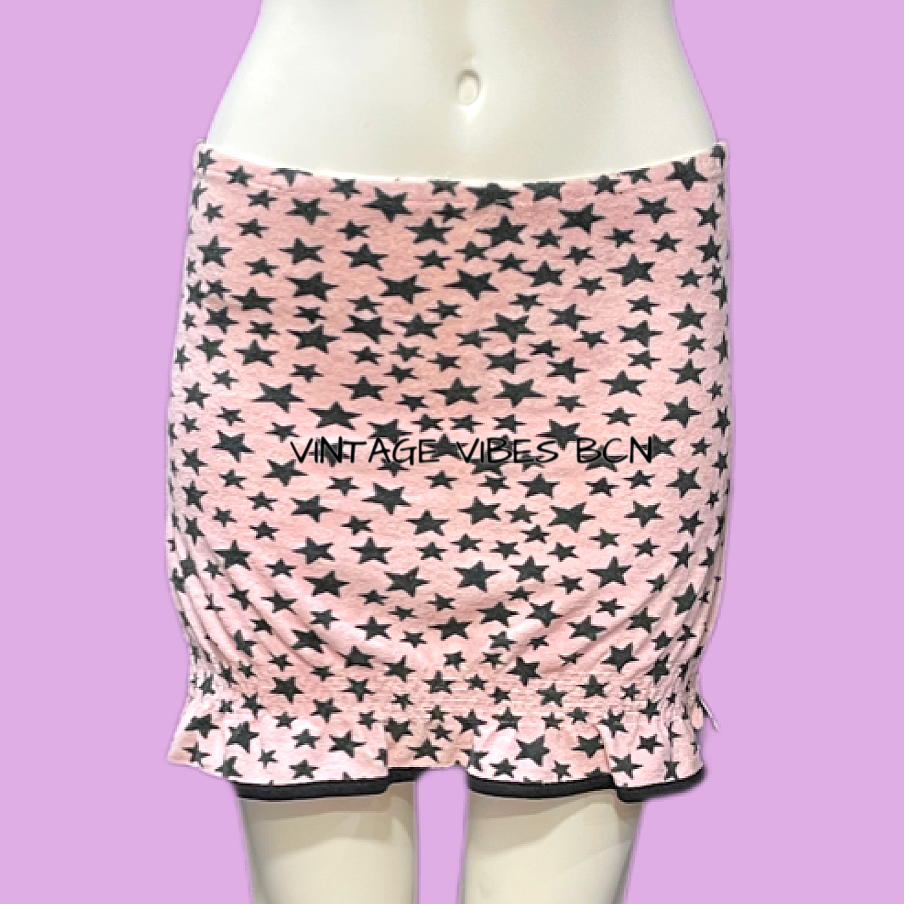 Falda vintage estrellas