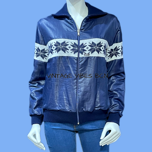 Chaqueta vintage reversible