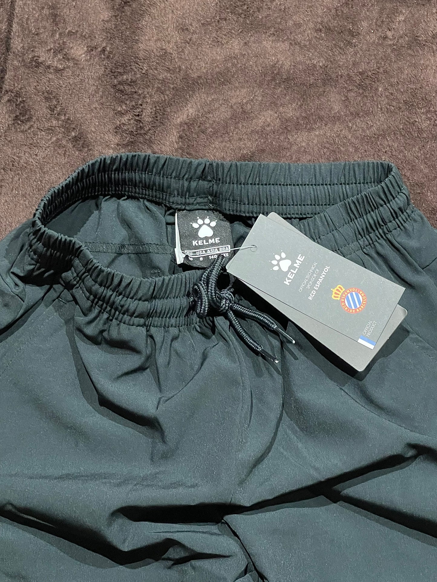 Shorts infantil negro RCD ESPANYOL KELME ¡A estrenar!