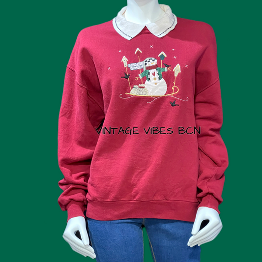 Sudadera vintage Navidad