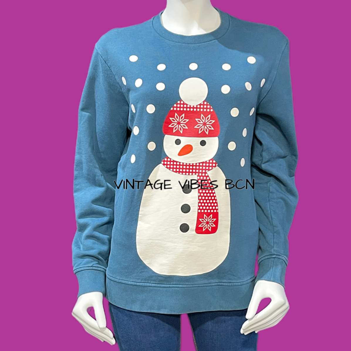 Sudadera vintage Navidad