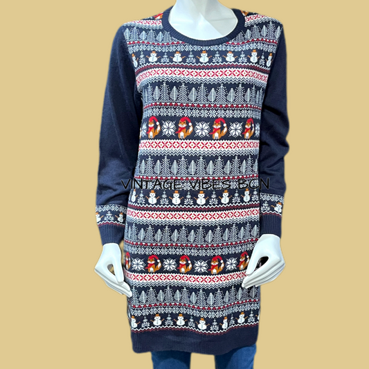 Jersey largo vintage Navidad