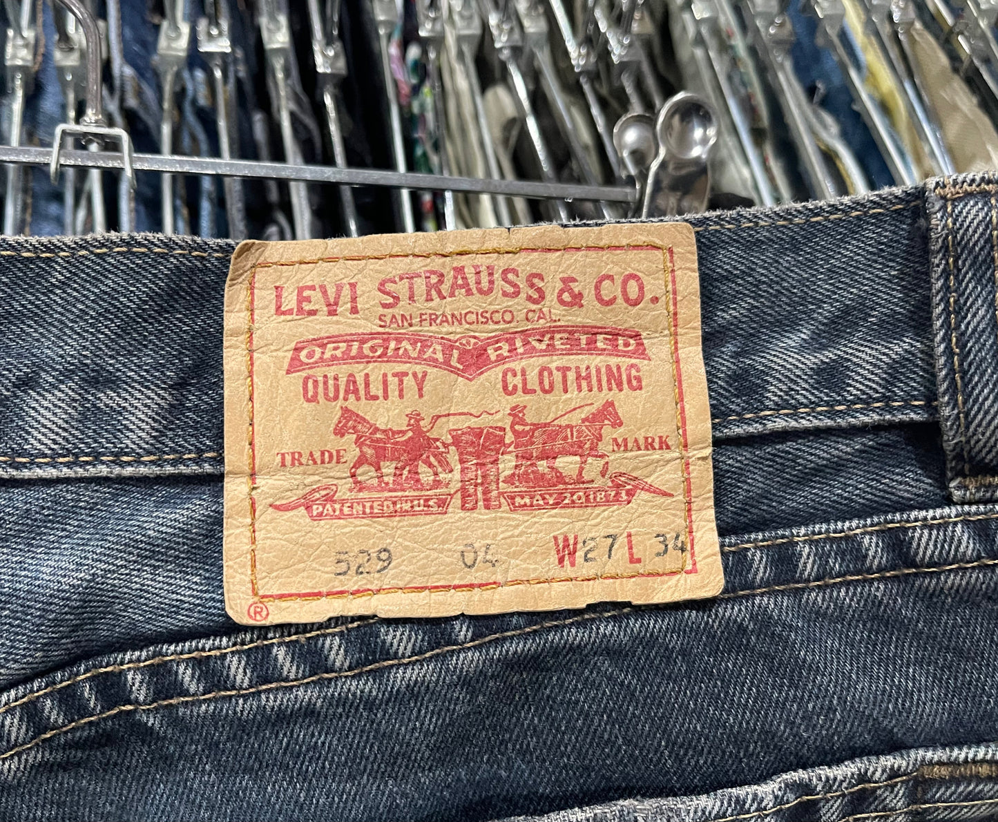 Shorts vintage LEVI’S 529