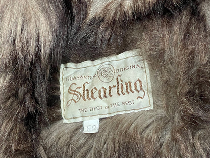 Abrigo de piel vintage SHEARLING