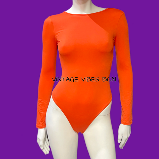 Body naranja fluorescente Nuevo