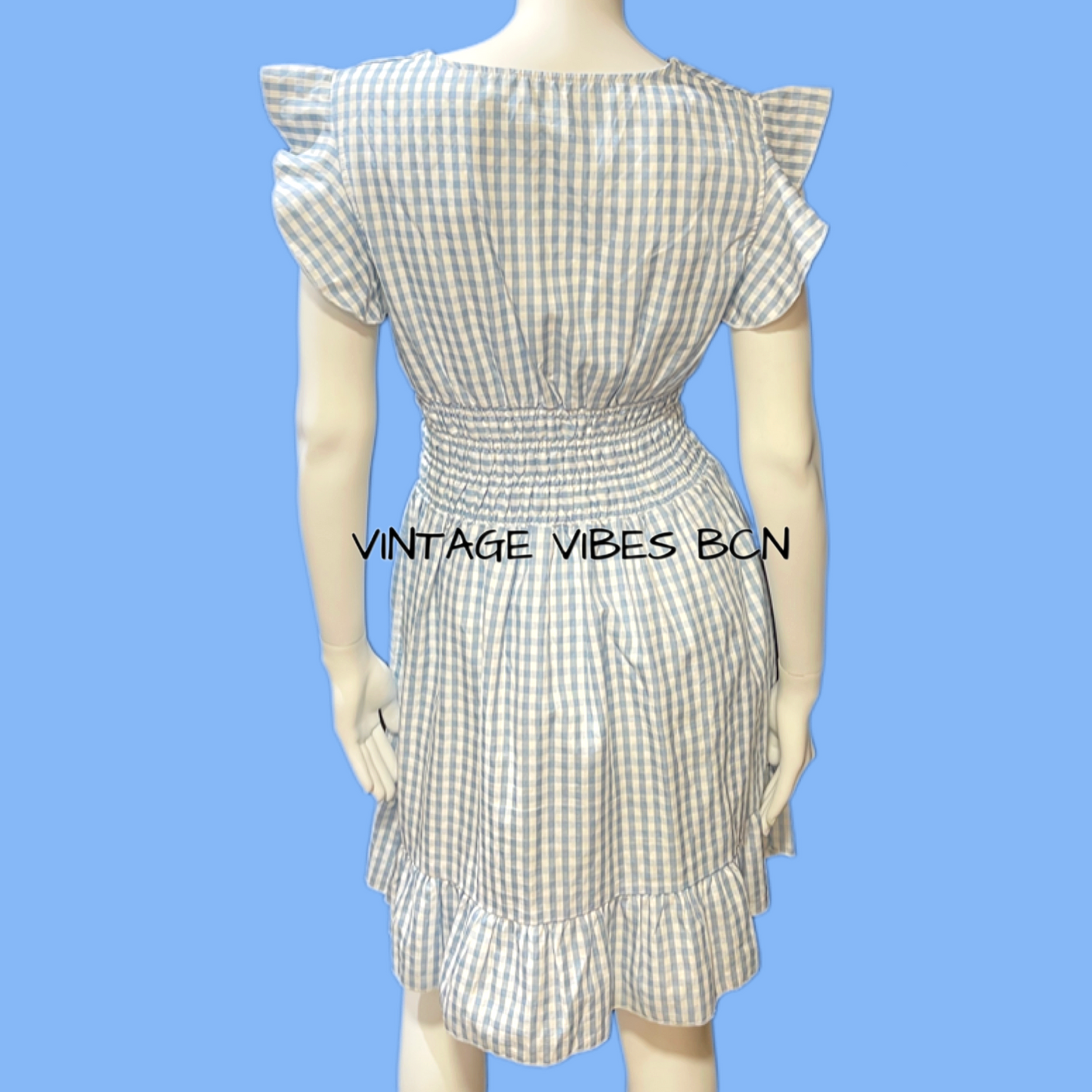 Vestido vintage cuadros