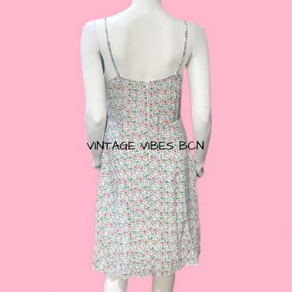 Vestido vintage floral COMPAÑIA FANTASTICA