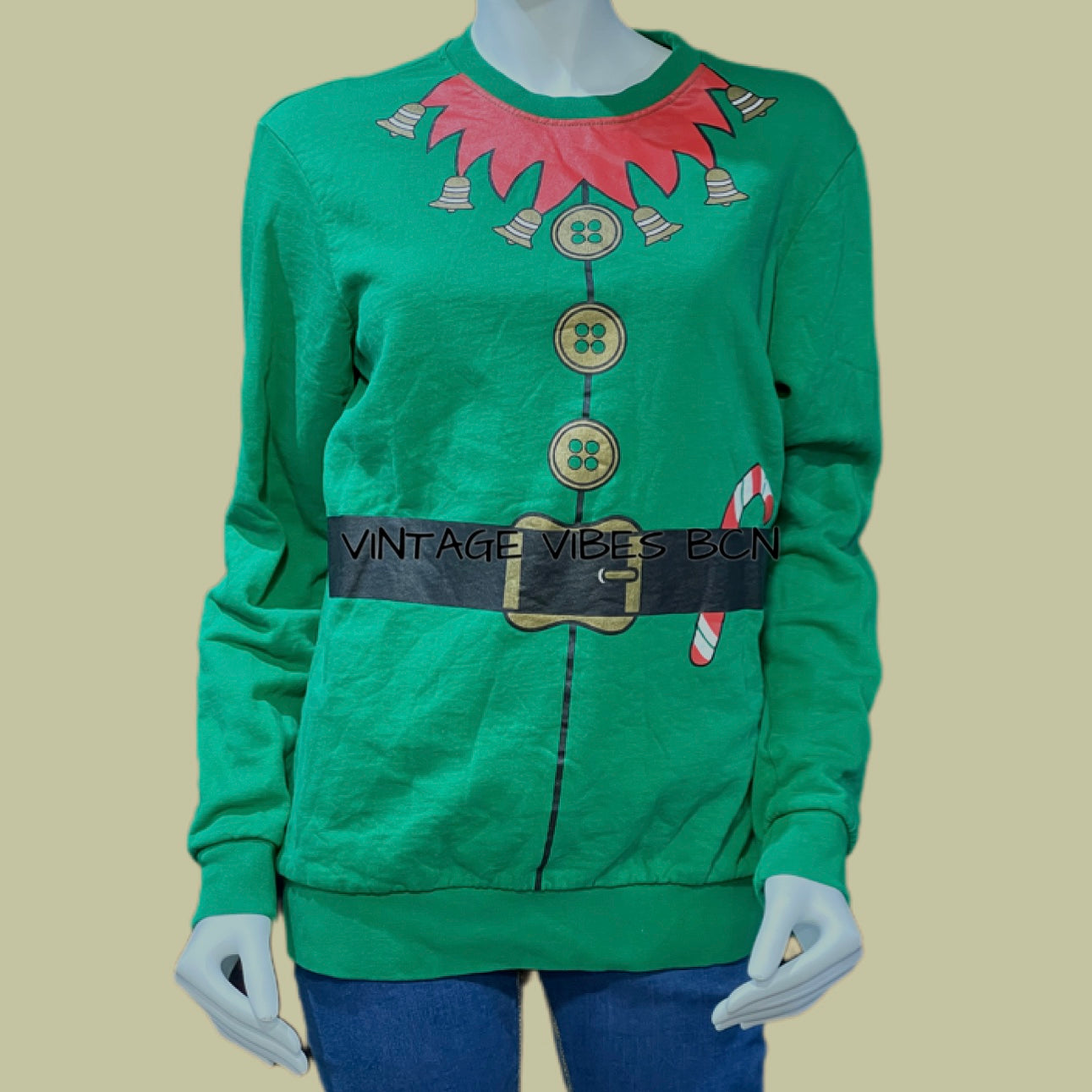 Sudadera vintage Navidad