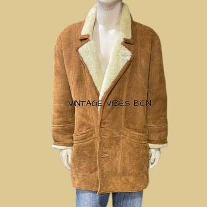 Abrigo de piel vintage SHEARLING