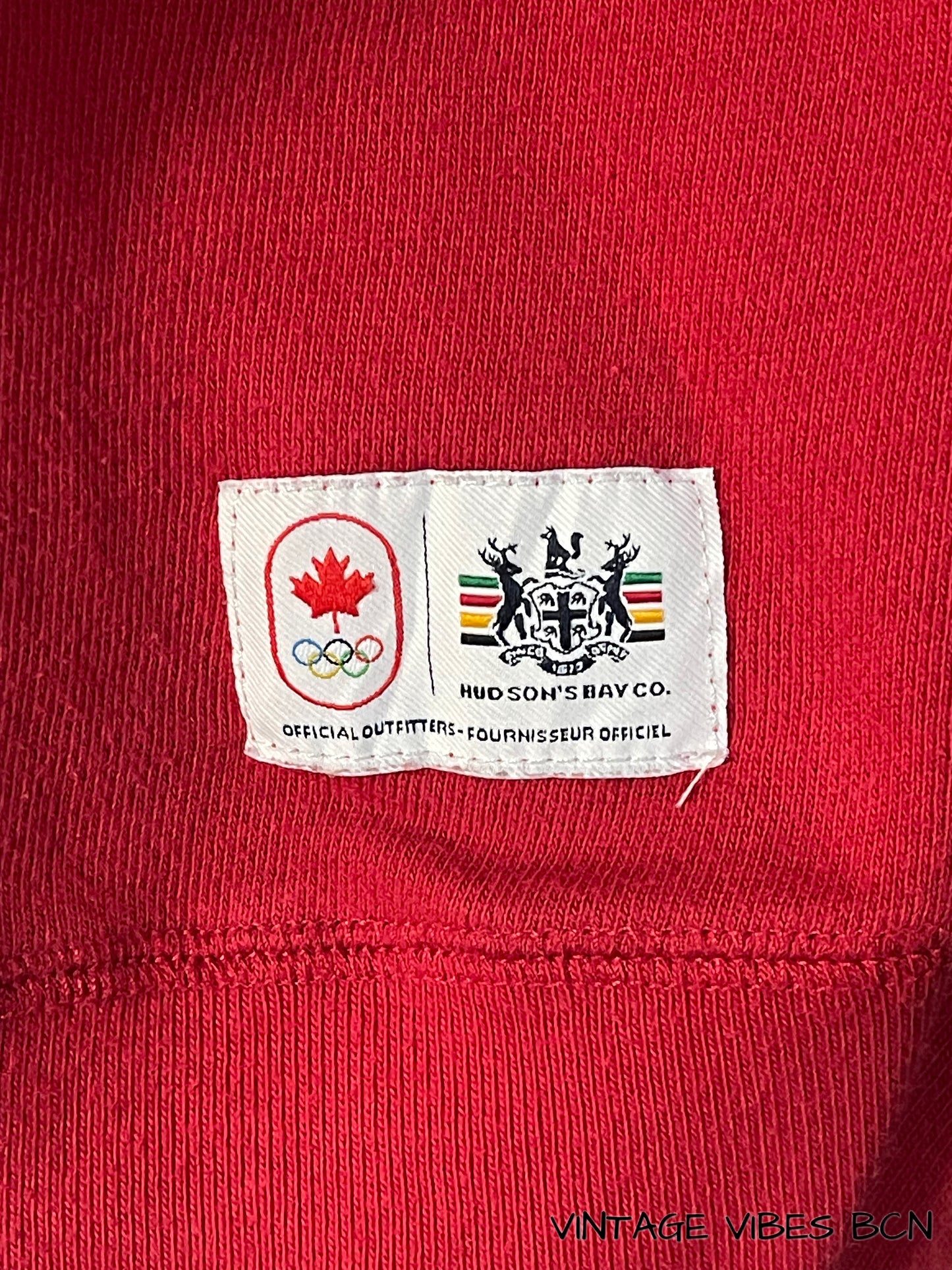 Sudadera vintage EQUIPAMIENTO OFICIAL CANADÁ