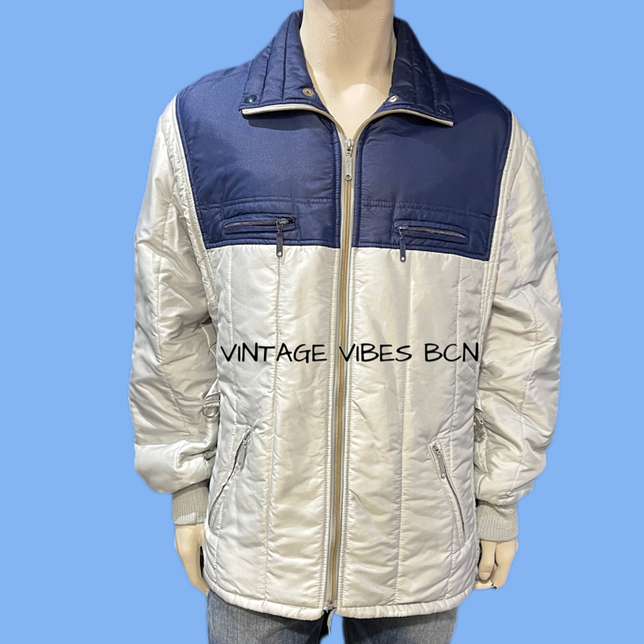 Parka vintage/retro acolchada con capucha 70’s TED STONE