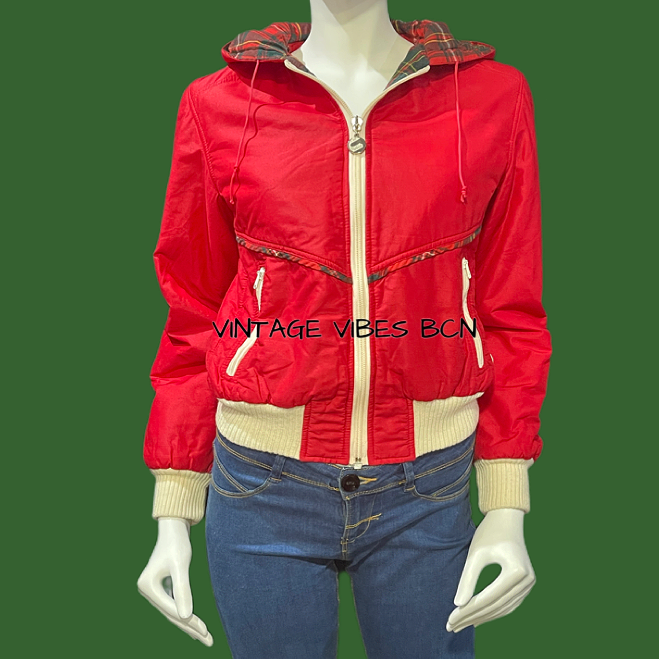 Chaqueta vintage acolchada SAMAS