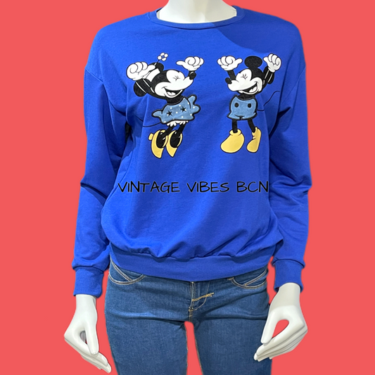 Sudadera vintage Disney Minnie & Mickey